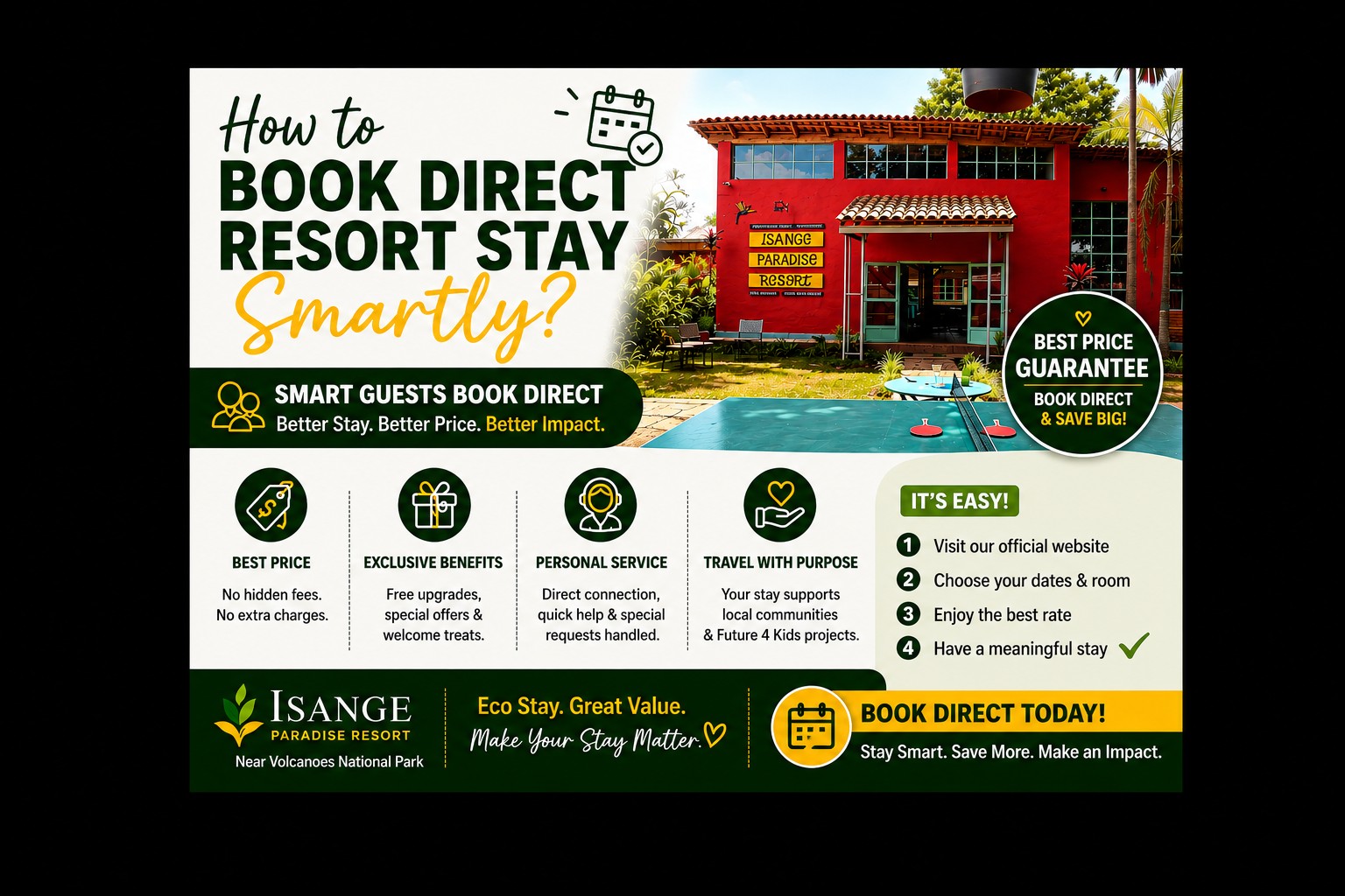 How to Book Direct Resort Stay Smartly?