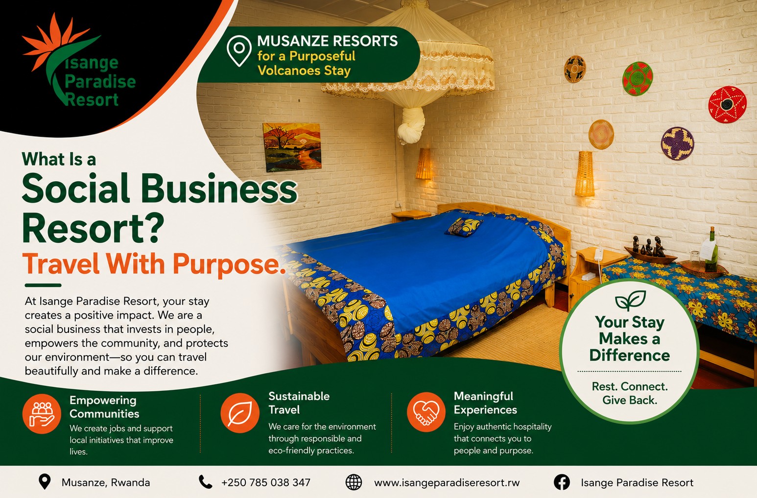 Musanze Resorts for a Purposeful Volcanoes Stay